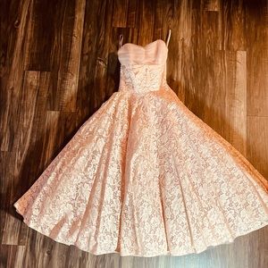 Vintage 1950s Prom Dress